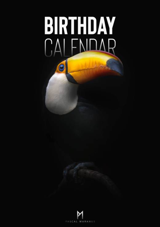 'Birthday Calendar 2026 (A4)' by Pascal Maranus